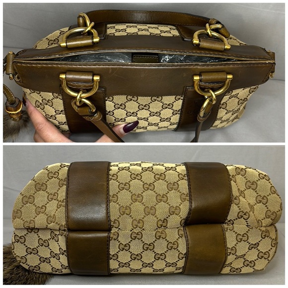 GUCCI Convertible GG Canvas Bag - Picture 7 of 13